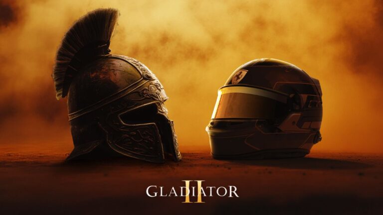 ‘Gladiator II’ and Ferrari Rev Up the Action at Formula 1 Vegas Grand Prix
